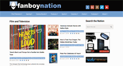 Desktop Screenshot of fanboynation.com