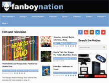 Tablet Screenshot of fanboynation.com